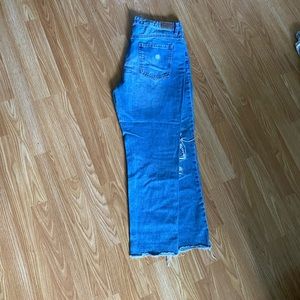 Blue Notes Blue Ripped Jeans